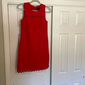 J.Crew red mini dress